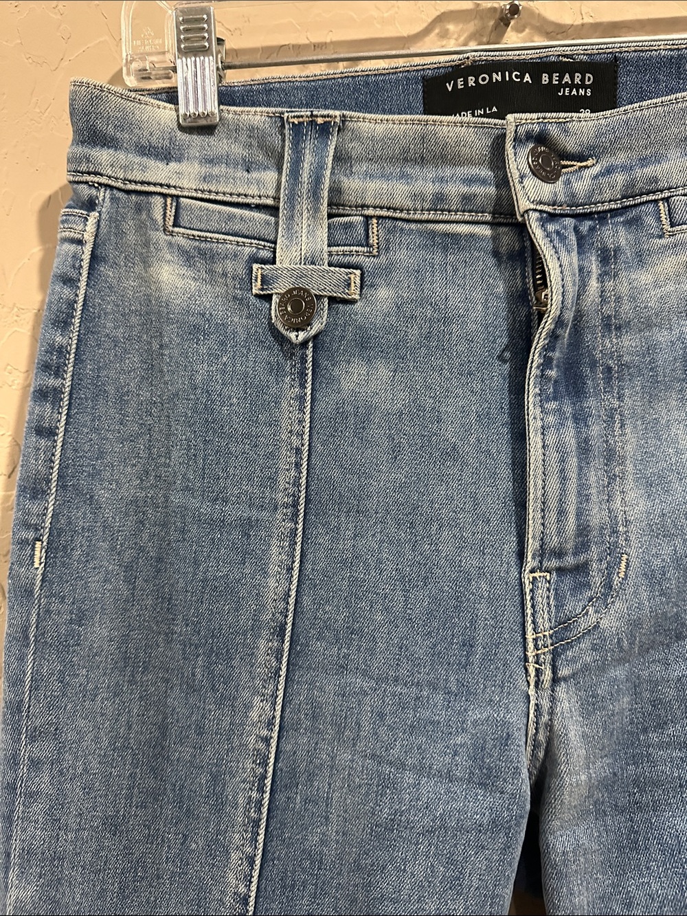Veronica Beard Beverly skinnyFlare high rise Jeans - Picture 4 of 6